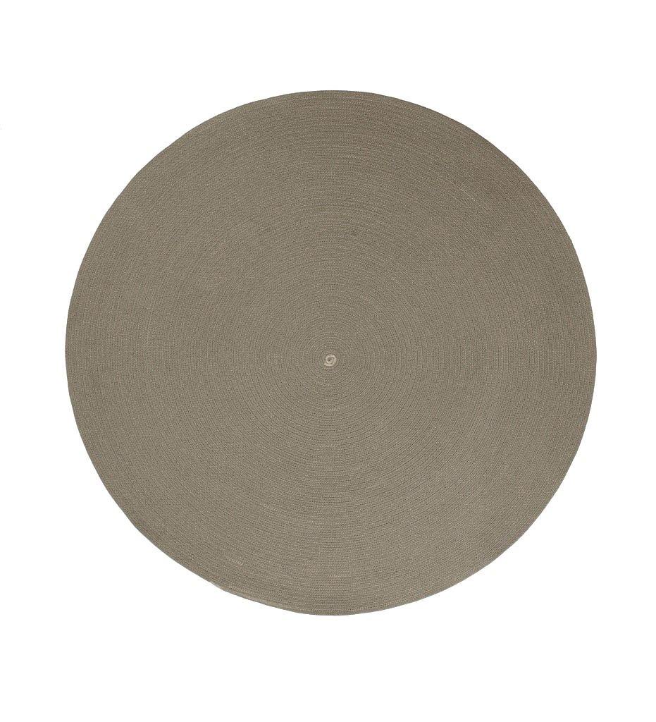 Cane-Line Circle Carpet - Small,image:Taupe ROT # 74140ROT