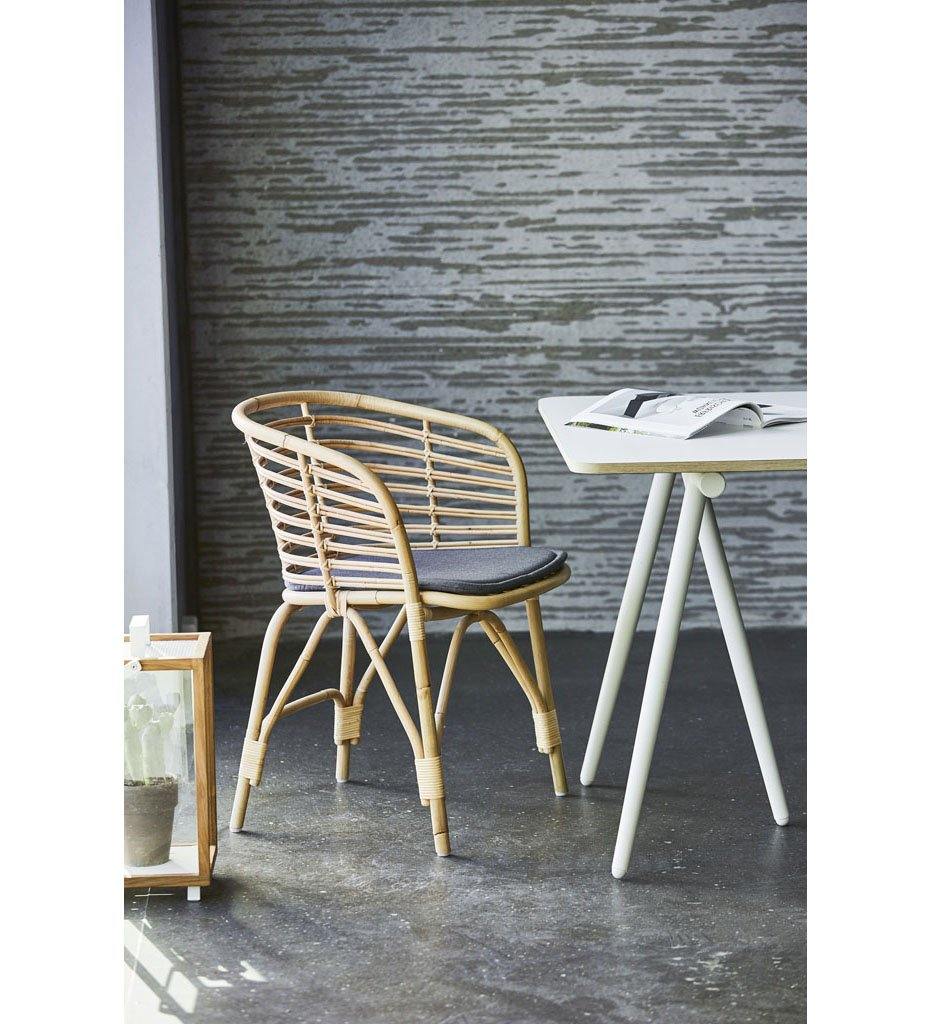 lifestyle, Cane-Line Blend Chair - Indoors with Table