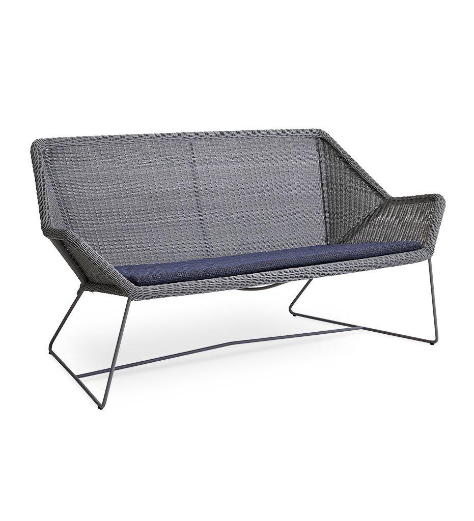 Cane-Line-Breeze 2-seater sofa
