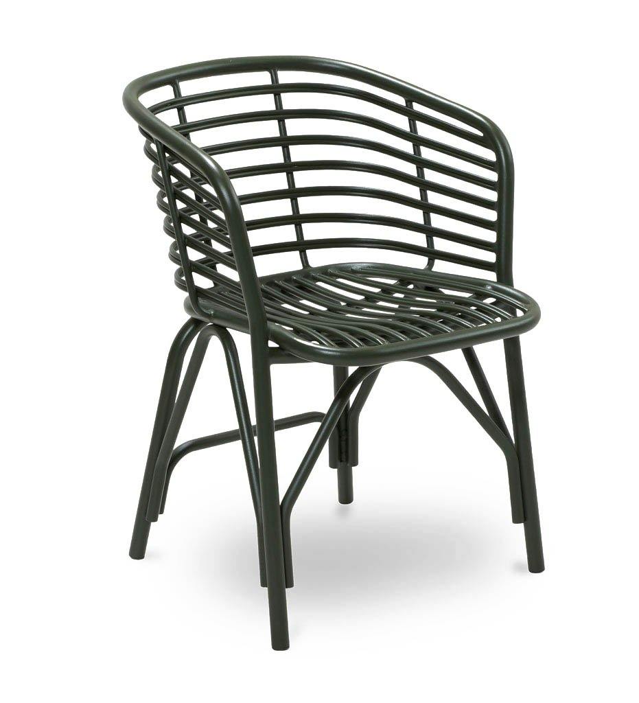 Cane-Line Blend Chair - Outdoors,image:Dark Green DG # 57430ADG