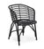 Cane-Line Blend Chair - Outdoors,image:Black ALG # 57430AL