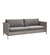 Cane-line Connect 3-Seater Outdoor Sofa in Taupe All Weather Weave with Taupe Cushions 5592T YS97