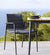 lifestyle, Cane-line Core Outdoor Dining Arm Chair with Grey SoftTouch 8434SFTG