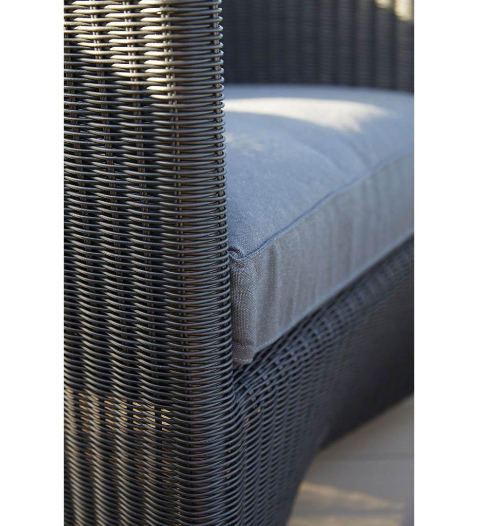 lifestyle, Cane-line Diamond Graphite All-Weather Weave Lounge Chair 8402LGSG