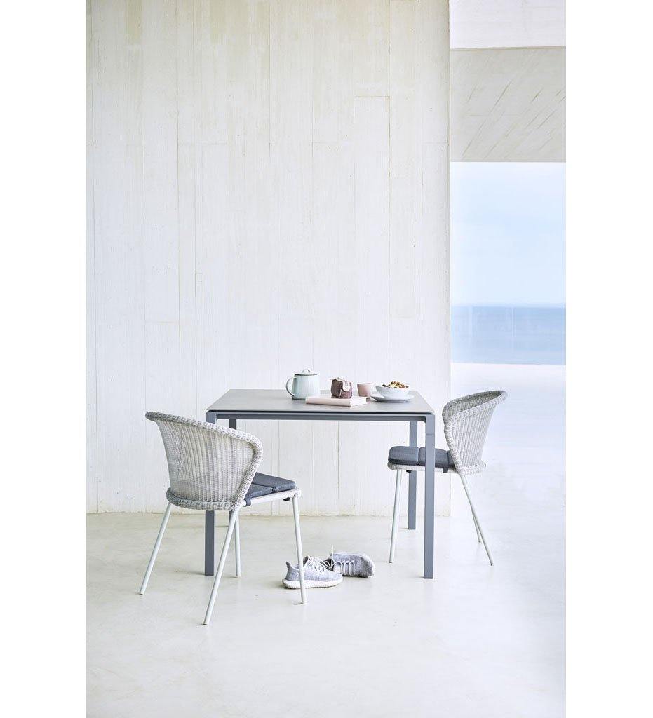 lifestyle, Cane-Line Pure Dining Table - Square