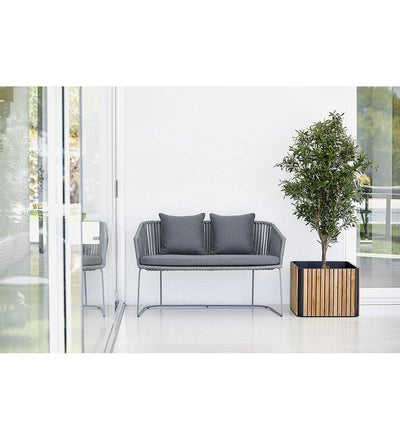 lifestyle, Cane-Line Moments Dining Bench-7547ROG