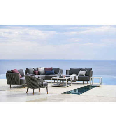 lifestyle, Cane-line Moments 2-Seater Outdoor Sectional - Right Module -7541ROG