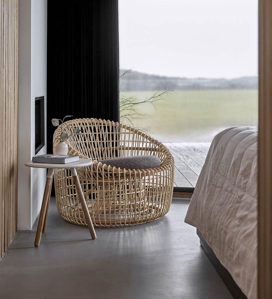 lifestyle, Cane-Line Nest Round Chair - Indoor
