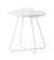 Cane-Line On the Move Outdoor Aluminum Side Table - Small,image:White AW # 5065AW