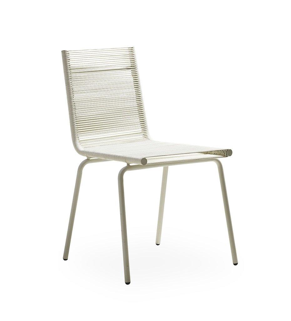 Cane-Line Sidd Indoor Side Chair,image:White RWW # 7423RWW