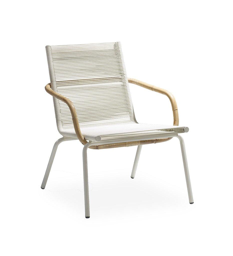 Cane-Line Sidd Indoor Arm Chair,image:White RWW # 7429RWW