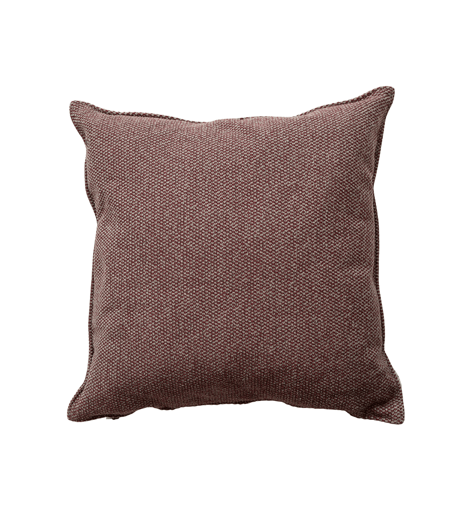 Cane-Line Wove Scatter Pillow - Large,image:Light Bordeaux Wove Y112 # 5240Y112