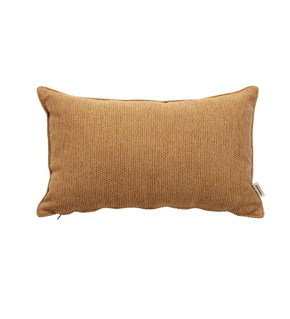Cane-Line Wove Scatter Pillow - Small,image:Yellow Wove Y120 # 5290Y120