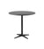Cane-Line Drop Cafe Table Lave Grey Base with 31.5" Lava Grey Aluminum Top 50400AL+P065AL