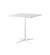 Cane-Line Drop Cafe Table White Base with 29.6" Square White Aluminum Top 50400AW+P046AW