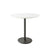 Cane-Line Go Cafe Table Lava Grey Base with Round 31.5" White Aluminum Top 5042AL_P065AW