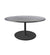 Cane-Line Go Low Cafe Table Lava Grey Base with Round 43.4" Lava Grey Aluminum Top 5044AL_P068AL