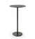 Cane-Line Go Bar Lava Grey Table Base with 23.7" Lava Grey Aluminum Top 5045AL_P061AL