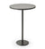 Cane-Line Go Bar Lava Grey Table Base with 29.6" Light Grey Aluminum/Ceramic Top 5045AL_P072ALTII