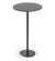 Cane-Line Go Bar Lava Grey Table Base with 27.6" Dark Grey HPL Top 5045AL_P70HPSDG
