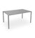 Cane-Line Pure Dining Table-Rectangular-Small- Light Grey with Concrete Grey Top  5080AI_P150X90CB