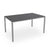 Cane-Line Pure Dining Table-Rectangular-Small- Light Grey and Nero Black Top 5080AI_P150X90CN