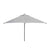 Cane-Line Major Umbrella - Polyester Canopy,image:Light Grey Polyester Y506 # 52300X300Y506