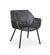 Cane-Line Vibe Lounge Chair,image:Black-Anthracite SG # 5407SG