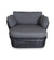 Cane-Line Basket Lounge Chair,image:Black ALG # 54200GAITG