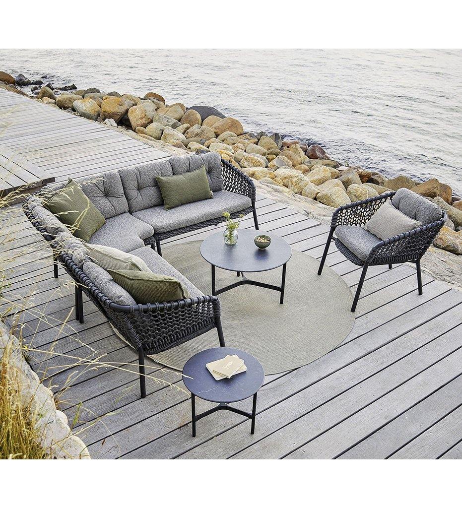 lifestyle, Cane-Line Ocean 2-Seater Sofa - Right Module-5527RODG