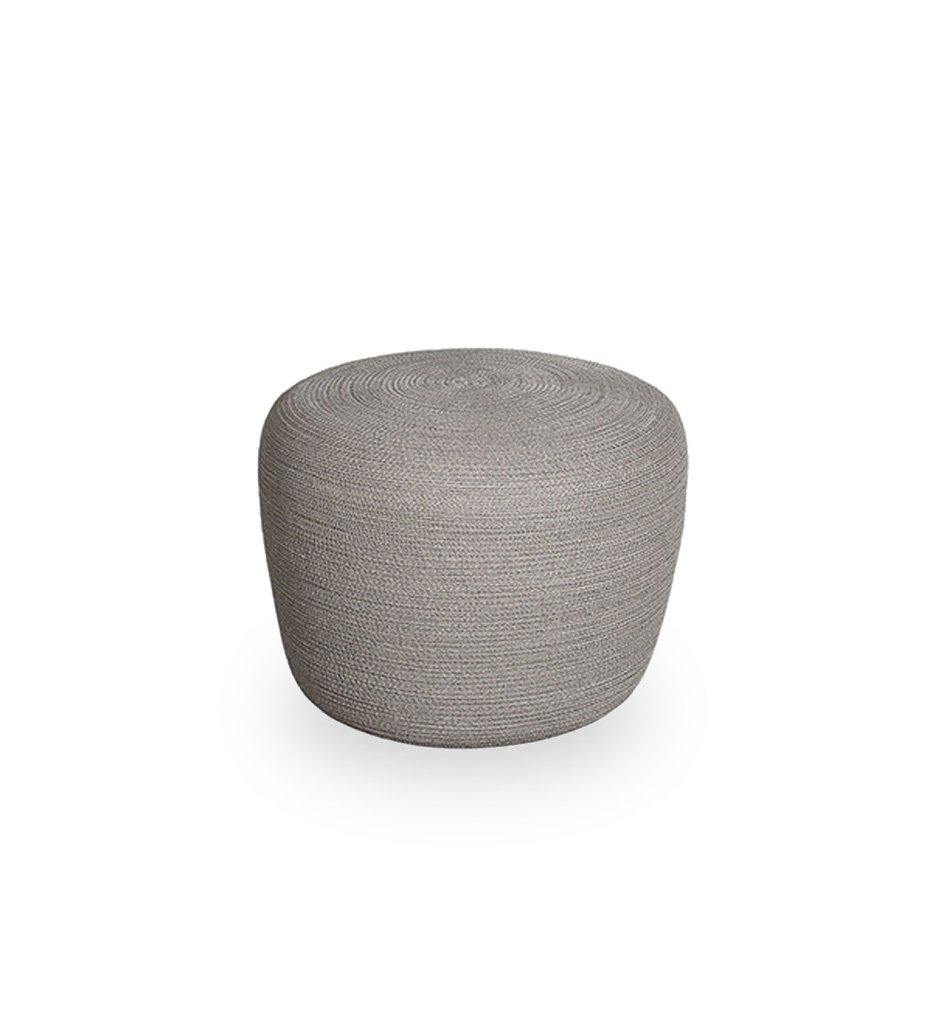 Cane-Line Circle Footstool Small Conic,image:Taupe ROT # 8330ROT