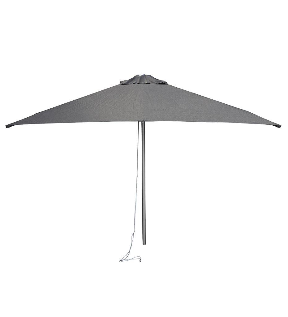 Cane-Line Harbour Umbrella with Pulley - Polyester 6.5 x 6.5,image:Dusty White Polyester Y504 # 51200X200Y504