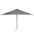 Cane-Line Harbour Umbrella with Pulley - Polyester 6.5 x 6.5,image:Anthracite Polyester Y505 # 51200X200Y505
