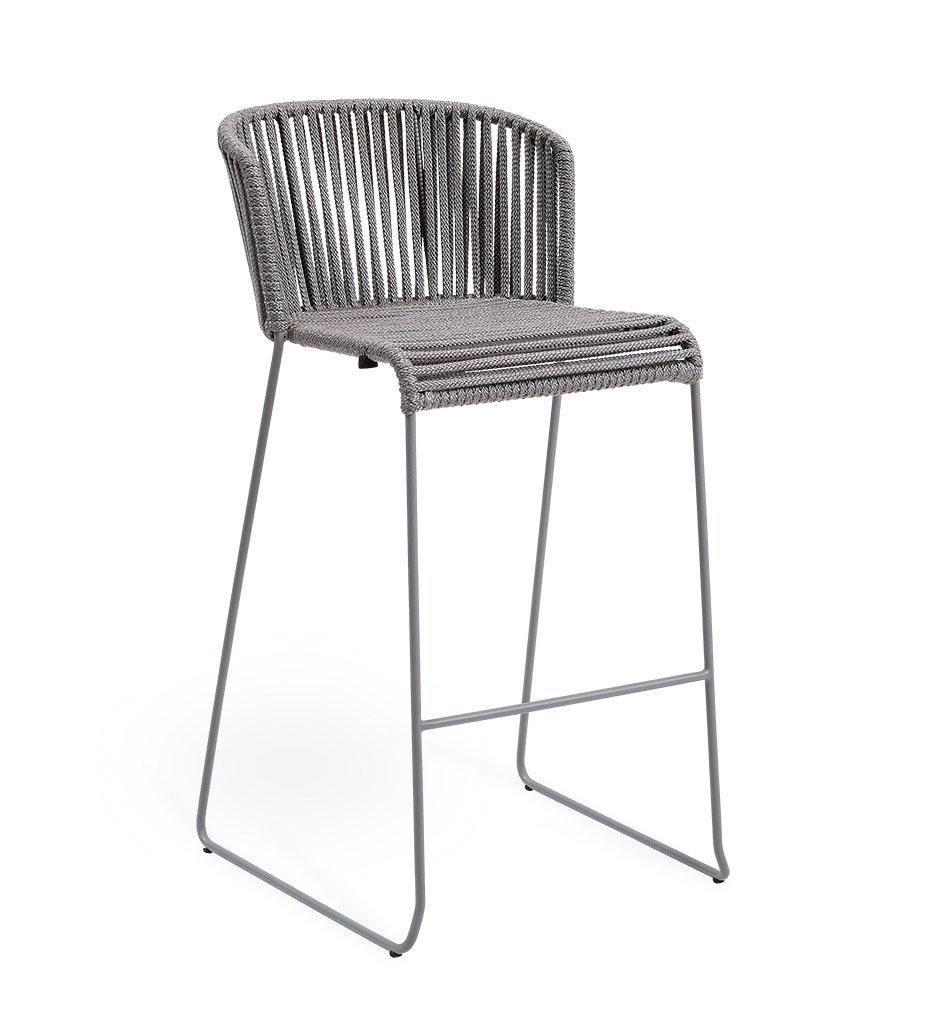 Cane-Line Moments Outdoor Bar Stool-7445ROG