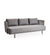 Cane-line Moments 3-Seater Outdoor Sectional Sofa - 7543ROG