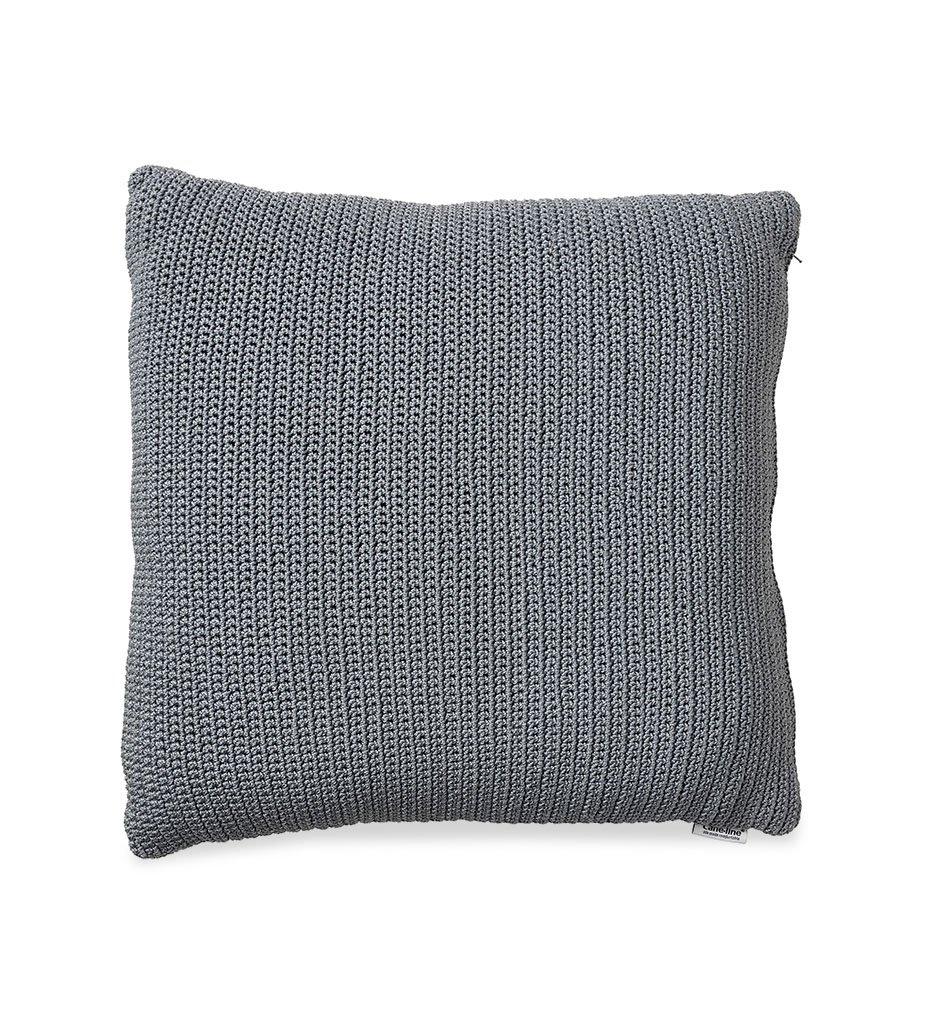 Cane-Line Divine Pillow - Large,image:Grey Crochet PP Y55 # 5240Y55