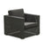 Cane-Line Chester lounge chair graphite/black
