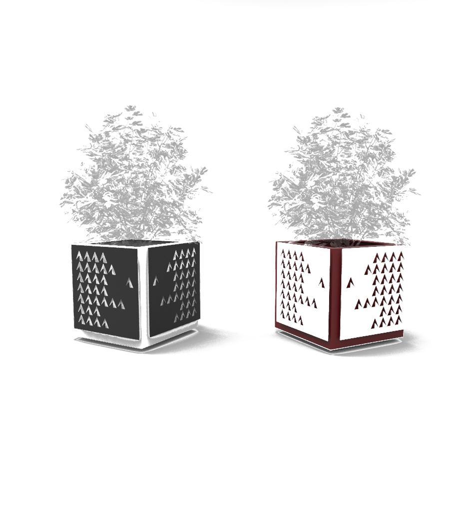CitySi Cube Small Planter