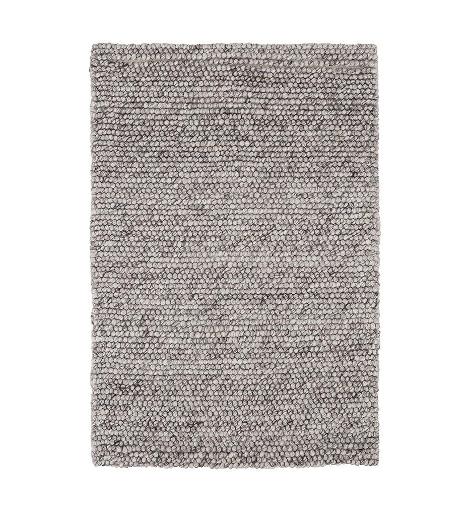 Niels Grey Woven Wool / Viscose Rug
