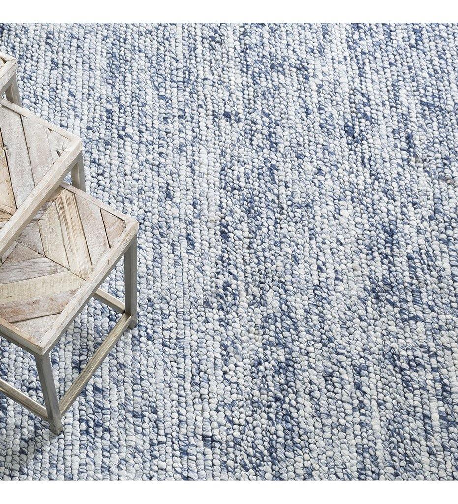 lifestyle, Niels Navy Woven Wool / Viscose Rug