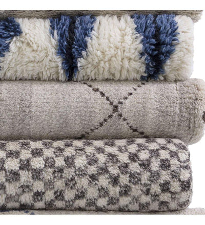 lifestyle, Noma Indigo Woven Wool Rug