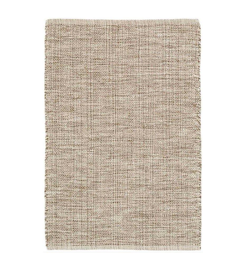 Dash and Albert Marled Brown Woven Cotton Rug
