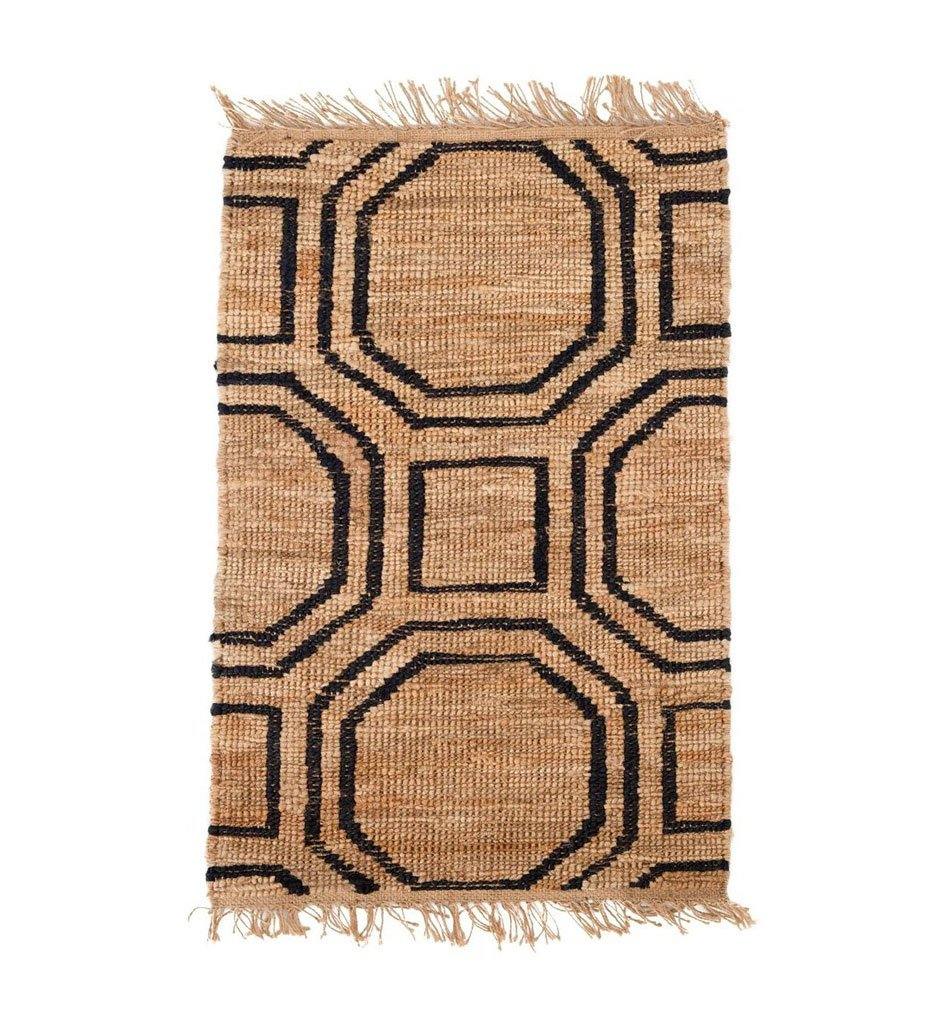 lifestyle, Dash and Albert Hexile Hand Knotted Jute Rug