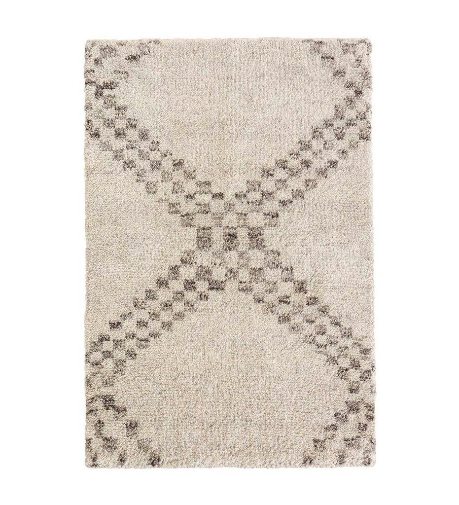 Dash and Albert Zillah Grey Hand Knotted Wool Rug