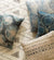 lifestyle, Dash and Albert Willowleaf Linen Blue Decorative Pillow