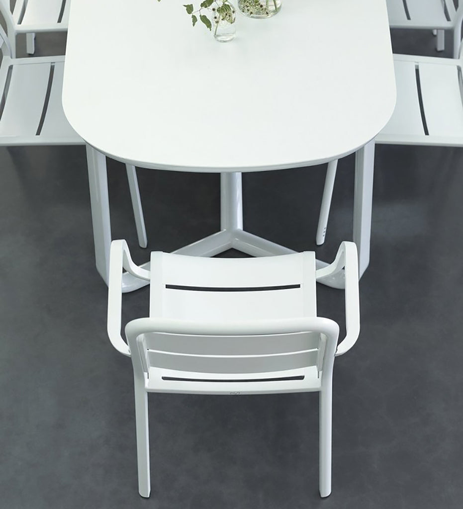 lifestyle, EGO Paris Marumi Side Chair - Aluminum  EM17MDC7