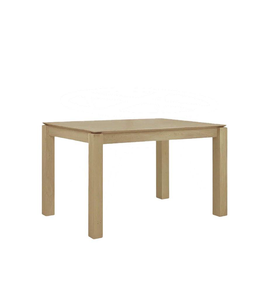 Oak Slice Extendable Dining Table - 55.5 in