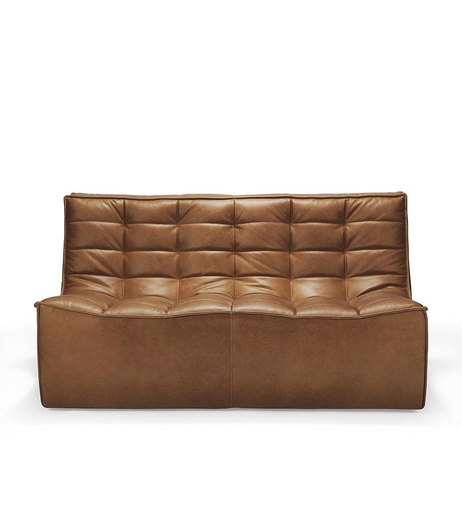 N701 2-Seater Sofa - Leather