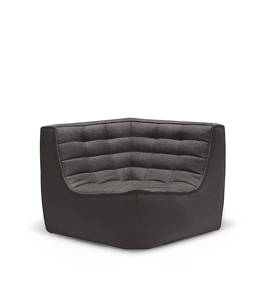 N701 Corner Sofa - Dark Grey