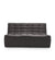 N701 2-Seater Sofa - Dark Grey